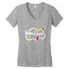 news flash black Women's V-Neck T-Shirt