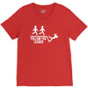 follow the leader V-Neck Tee