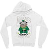 pug irish pub snorty mcpug's Zipper Hoodie