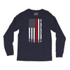 Vintage American Flag Long Sleeve Shirts
