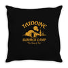 two suns of fun Throw Pillow