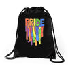 lgbt prom fundraiser Drawstring Bags