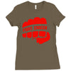 fight cancer Ladies Fitted T-Shirt