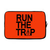 run the trap mens trap music t shirt dope swag hipster flosstradamus t Laptop sleeve