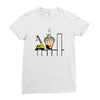 sumo pile driver Ladies Fitted T-Shirt