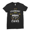 legendary riders are born in 1976 Ladies Fitted T-Shirt