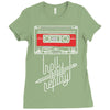 roll and replay Ladies Fitted T-Shirt