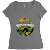 Summer Vibes Women's Triblend Scoop T-shirt