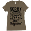 This Girl Is Taken By A Super Sexy June Boyfriend Ladies Fitted T-Shirt