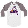 fast food 3/4 Sleeve Shirt