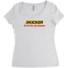 kicker livin' loud Women's Triblend Scoop T-shirt