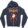 enlist Zipper Hoodie