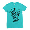 joker hahaha Ladies Fitted T-Shirt