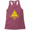 toxic hazard laboratory poison substance warning Racerback Tank