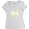 United States Space Force Women's Triblend Scoop T-shirt