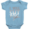 i will cut you Baby Onesie