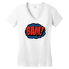 comic bam Women's V-Neck T-Shirt