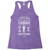 I Don't Need Therapy Just to Do Crocheting Racerback Tank