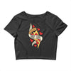 true love pizza slice Crop Top