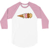 quadruple dip towe 3/4 Sleeve Shirt
