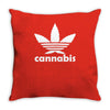 cannabis Throw Pillow