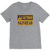 caution skinhead, ideal birthday gift or present V-Neck Tee