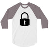 padlock 3/4 Sleeve Shirt