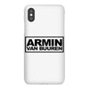 armin van buuren black logo iPhoneX Case