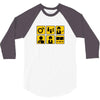people on the bus 3/4 Sleeve Shirt