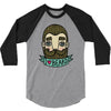 beard 3/4 Sleeve Shirt