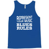 blues rules Tank Top