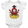 the yignion clan love bananas Baby Bodysuit
