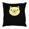 roadhog piggy icon Throw Pillow