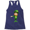 DABBİNG LEPRECHAUN Racerback Tank