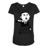 angriest boy in the world Maternity Scoop Neck T-shirt