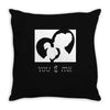 mom n daughter Throw Pillow