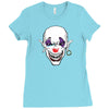 evil clown Ladies Fitted T-Shirt