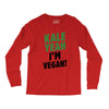 Kale Yeah I'm Vegan! Long Sleeve Shirts
