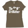the grillfather Ladies Fitted T-Shirt