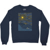 surf line Crewneck Sweatshirt