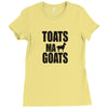 toats ma goat Ladies Fitted T-Shirt