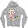 nerd attack Zipper Hoodie