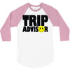 trip advisor 3/4 Sleeve Shirt