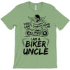 You Cant Scare Me I am Biker Uncle T-Shirt