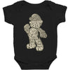 mario text Baby Bodysuit