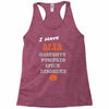i have obsessive pumpkin spice disorder Racerback Tank