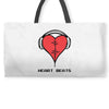 heart beats Weekender Totes