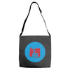 please blu Adjustable Strap Totes
