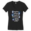 angry doctor Women's V-Neck T-Shirt