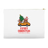 family christmas tis the season to be merry Accessory Pouches